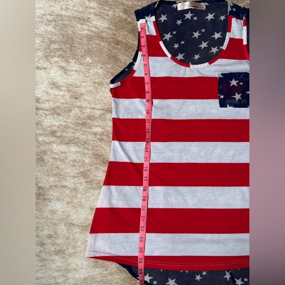 Cute patriotic tank top Large - Picture 3 of 9